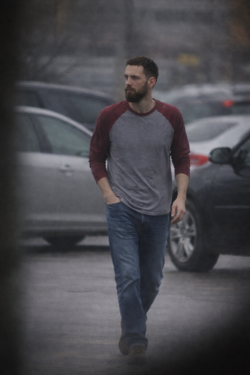 Surveillance still — subject in transit